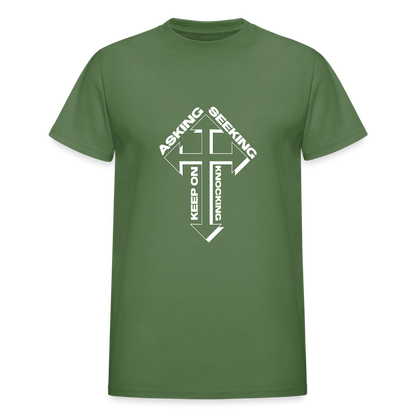 Ask Seek Knock - military green