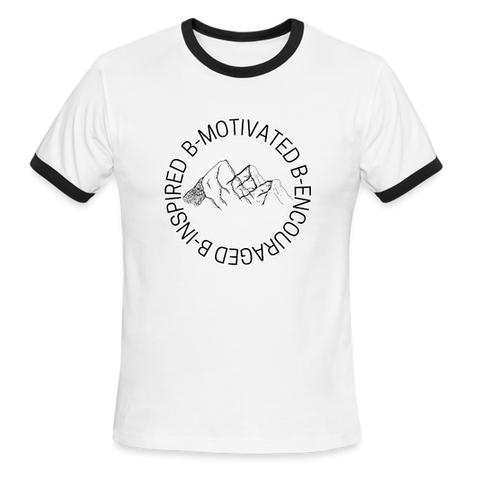 Slogan - Ringer White - white/black