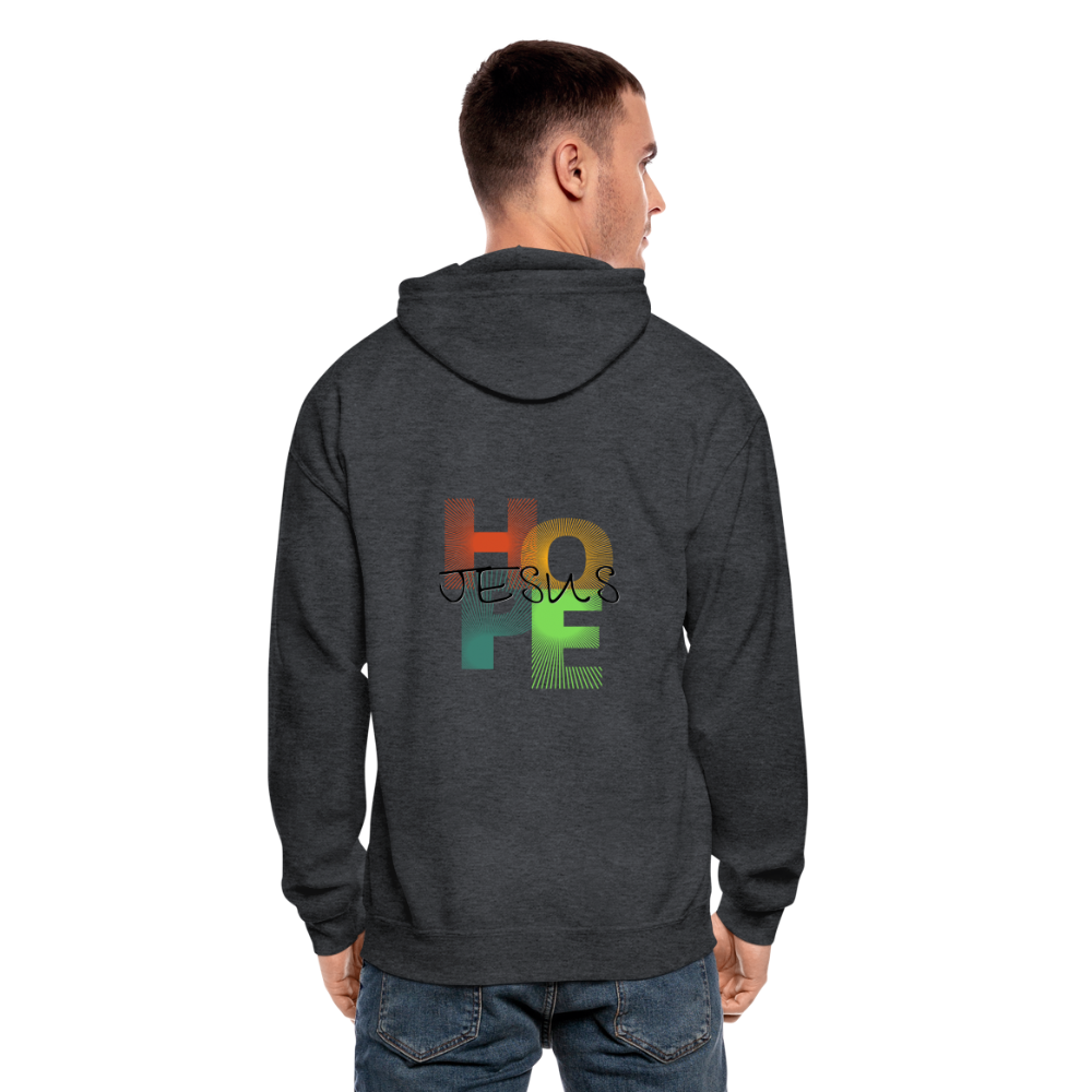 HOPE - Hoodie - deep heather