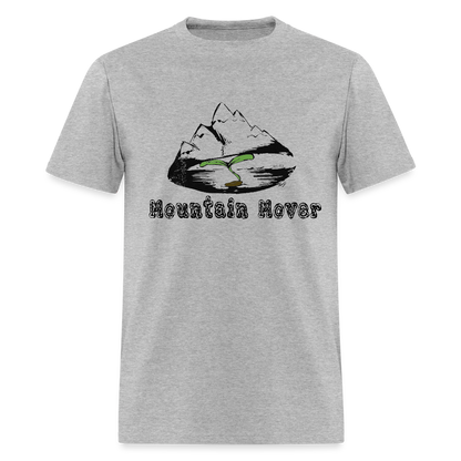 Mountain Mover Crew-Tee - heather gray
