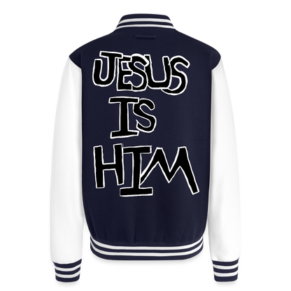 Jesus Is Him - navy/white
