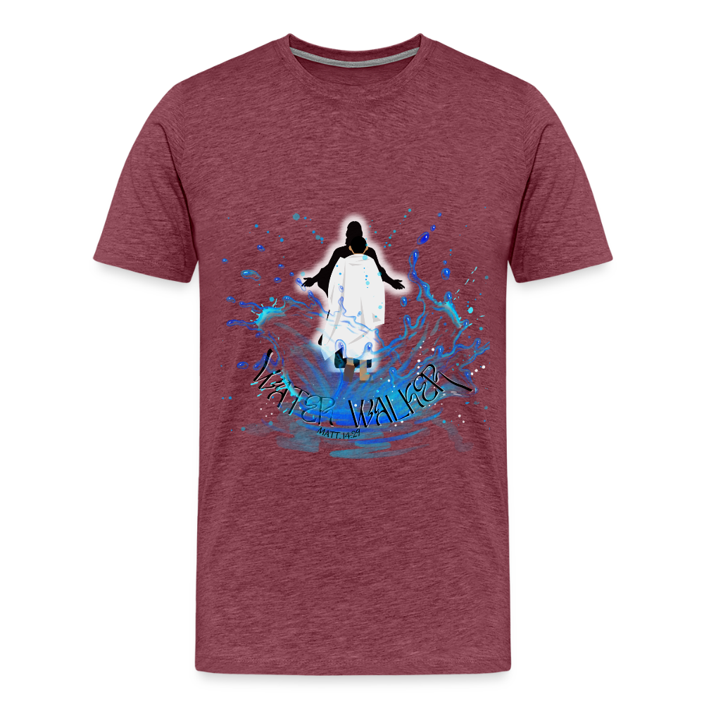 Water Walker - heather burgundy