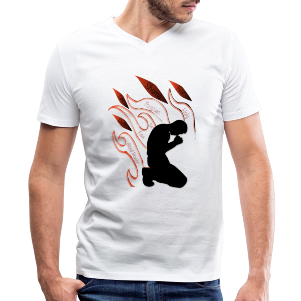 DMP - V-Neck - white