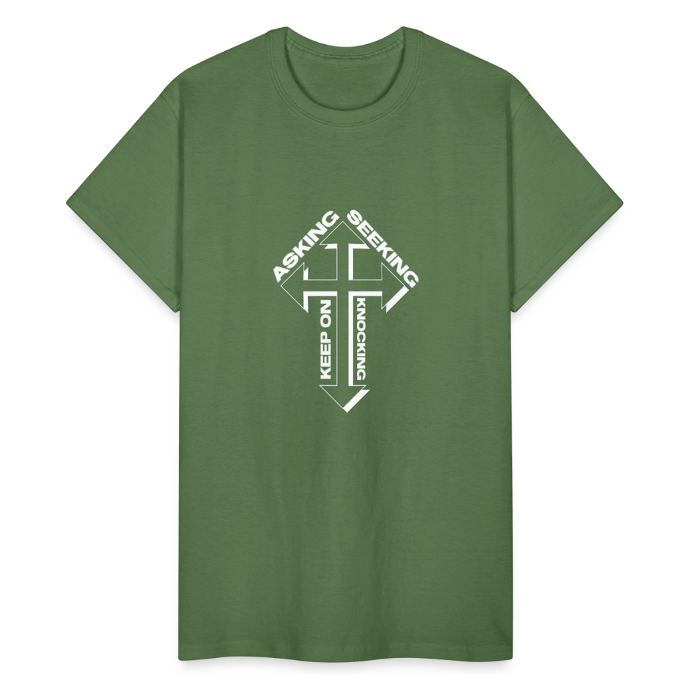 Ask Seek Knock - military green