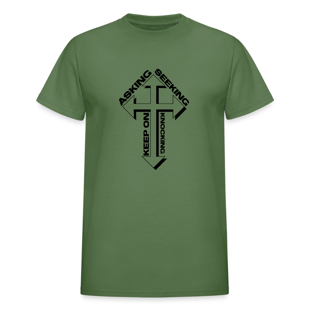 Ask Seek Knock - Blk - military green