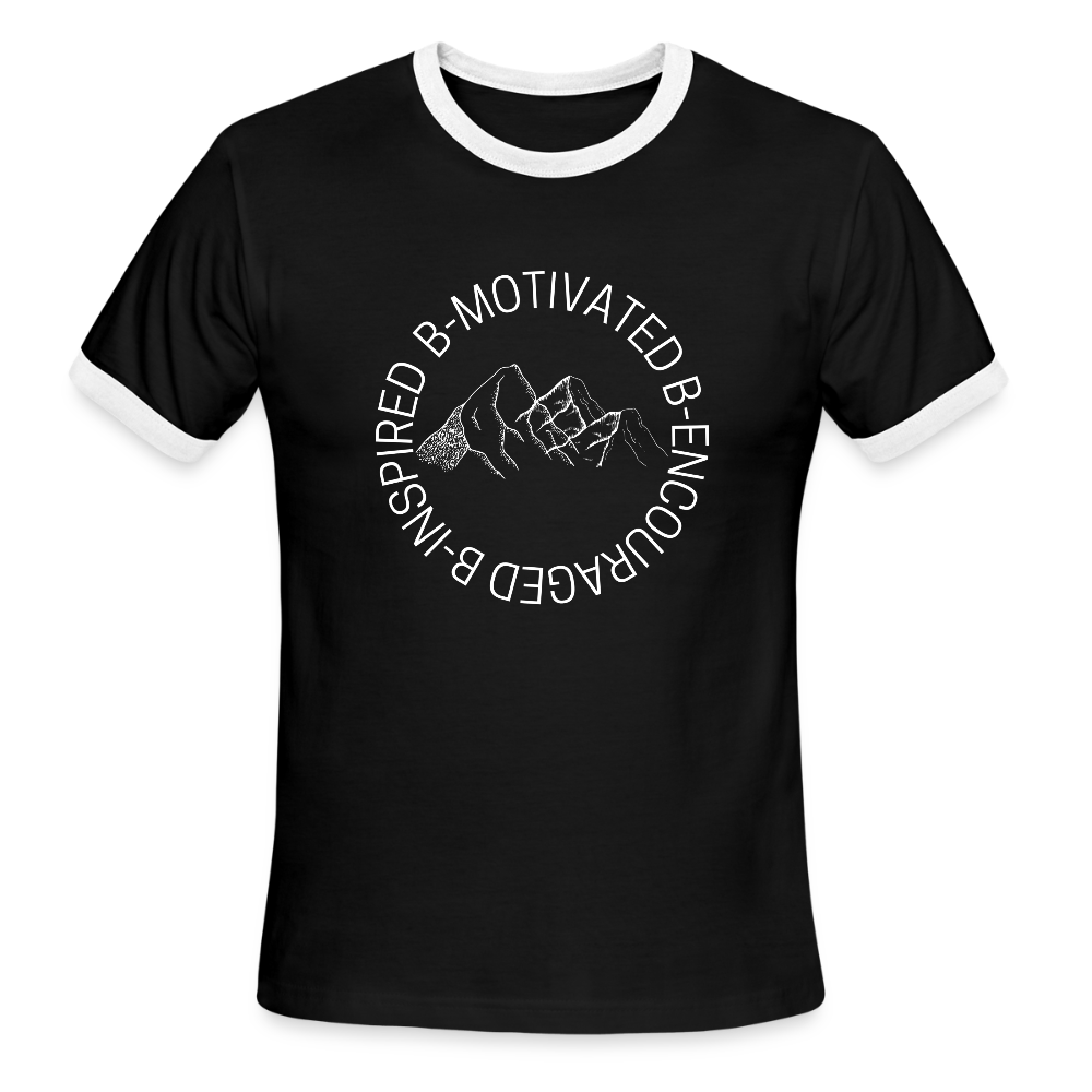 Slogan - Ringer - black/white