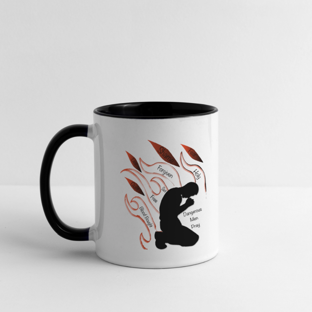 Dangerous Men Pray - white/black