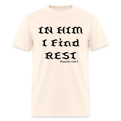 In Him I Find Rest - natural