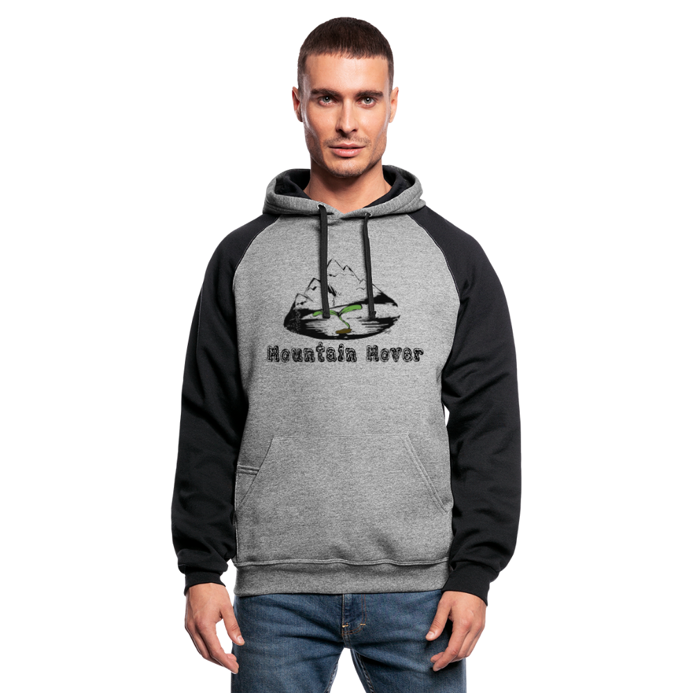 Mountain Mover - Hoodie - heather gray/black