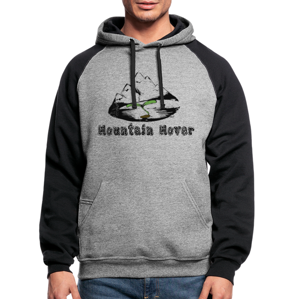 Mountain Mover - Hoodie - heather gray/black