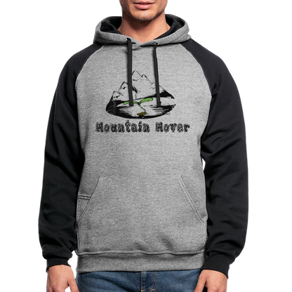 Mountain Mover - Hoodie - heather gray/black