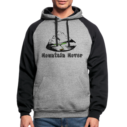 Mountain Mover - Hoodie - heather gray/black