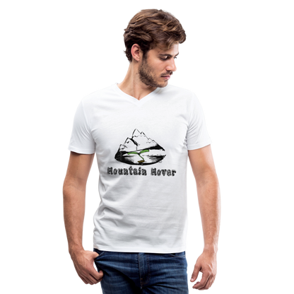 Mountain Mover V-Neck - white