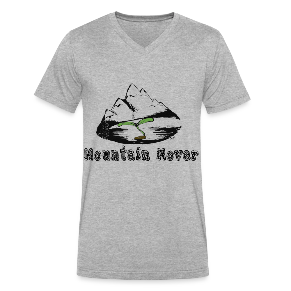 Mountain Mover V-Neck - heather gray