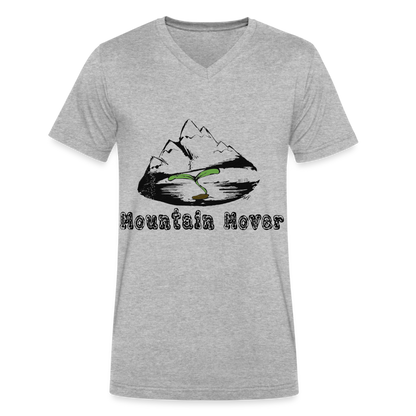 Mountain Mover V-Neck - heather gray