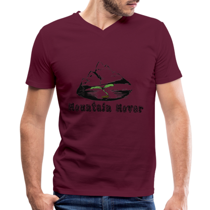 Mountain Mover V-Neck - maroon