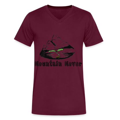 Mountain Mover V-Neck - maroon