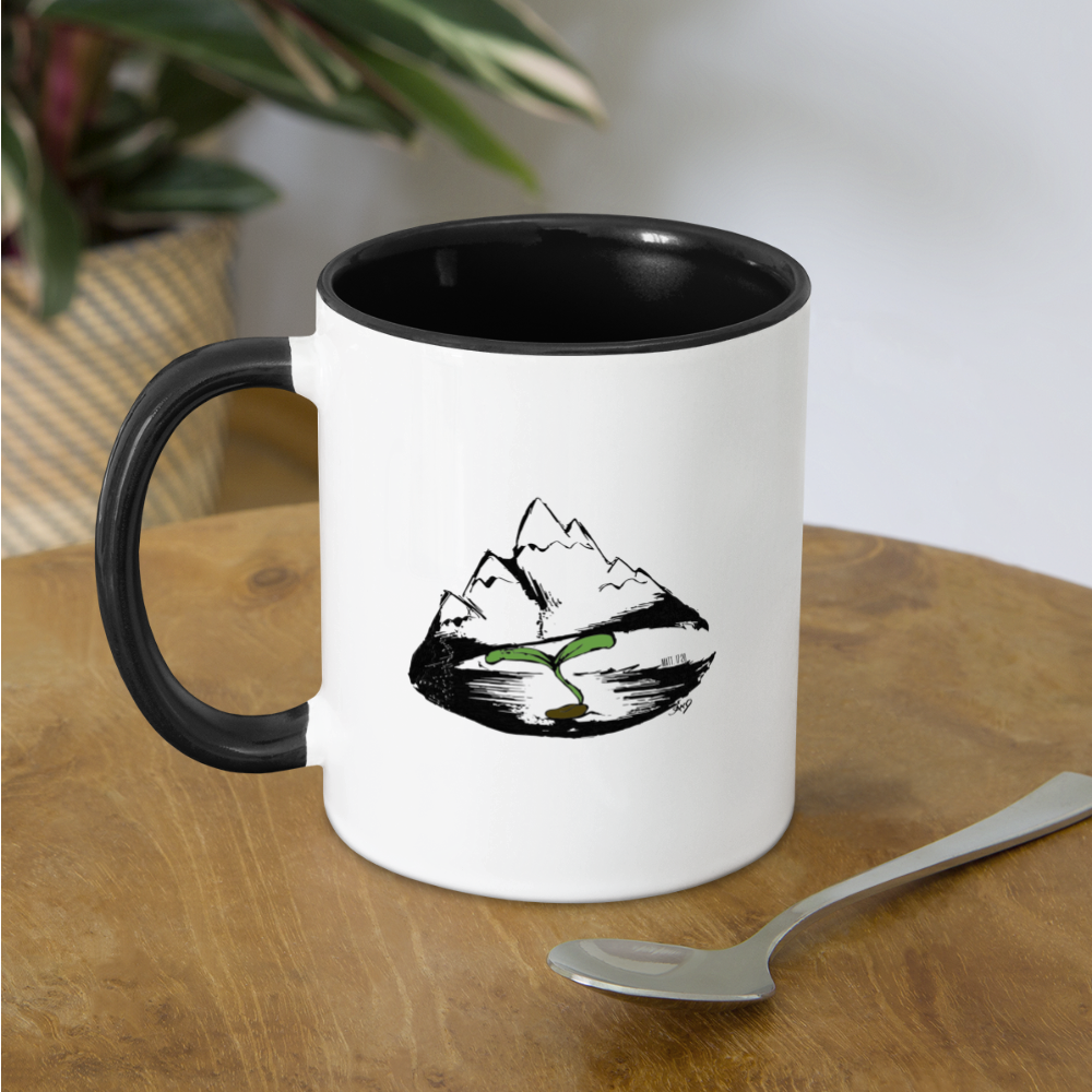 Mustard seed faith - Mug - white/black