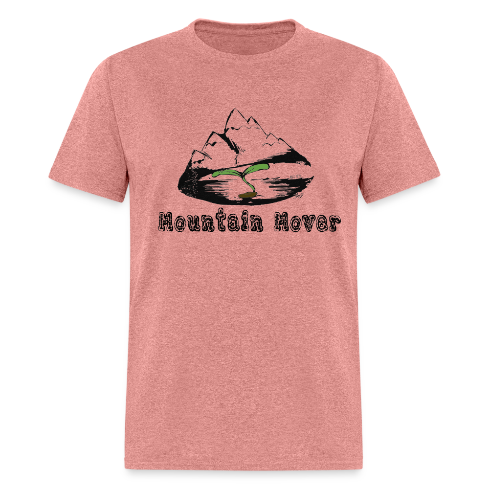 Mountain Mover Crew-Tee - heather mauve