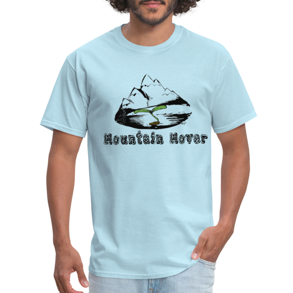 Mountain Mover Crew-Tee - powder blue