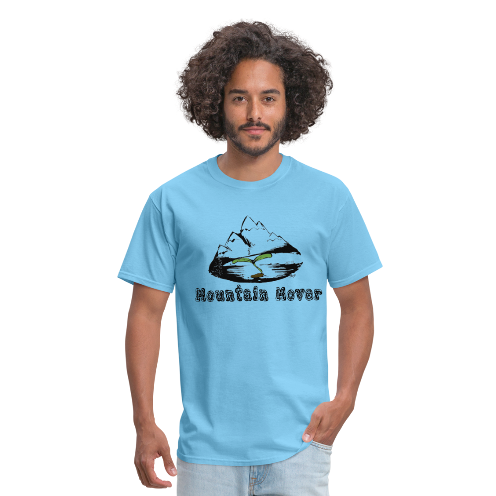 Mountain Mover Crew-Tee - aquatic blue