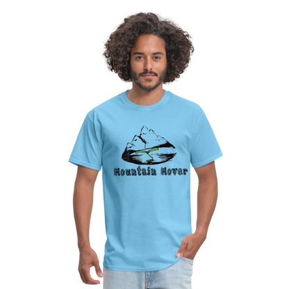 Mountain Mover Crew-Tee - aquatic blue