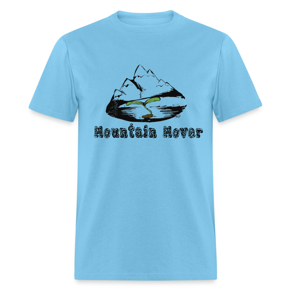 Mountain Mover Crew-Tee - aquatic blue