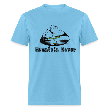 Mountain Mover Crew-Tee - aquatic blue