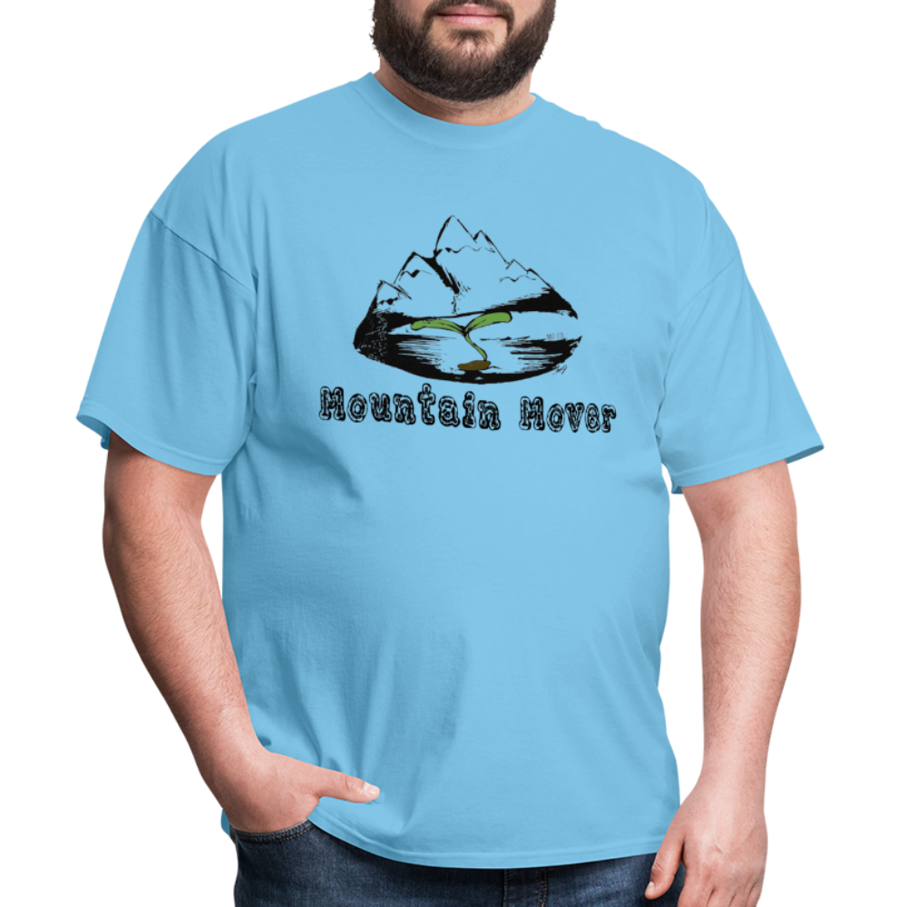 Mountain Mover Crew-Tee - aquatic blue