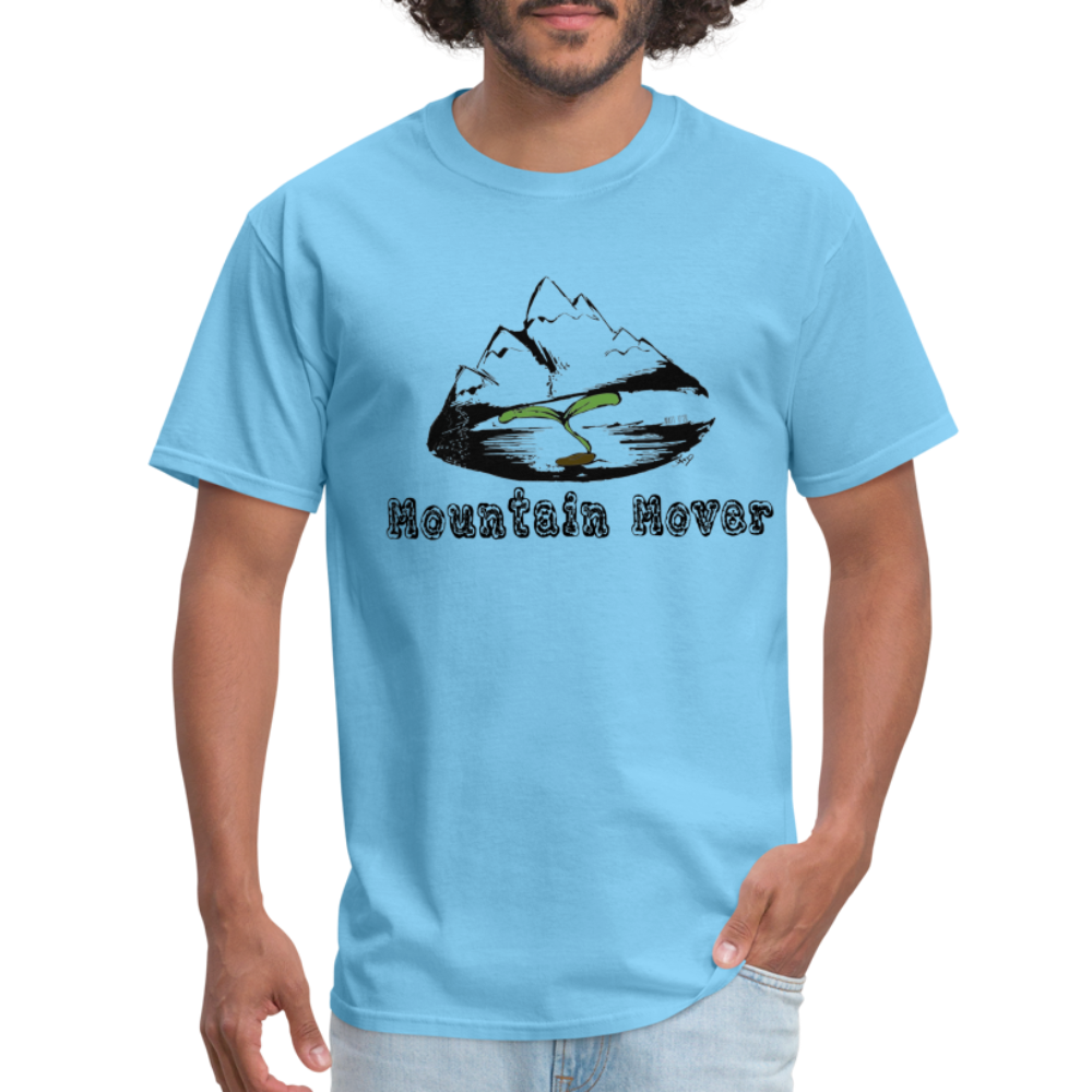 Mountain Mover Crew-Tee - aquatic blue