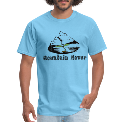 Mountain Mover Crew-Tee - aquatic blue