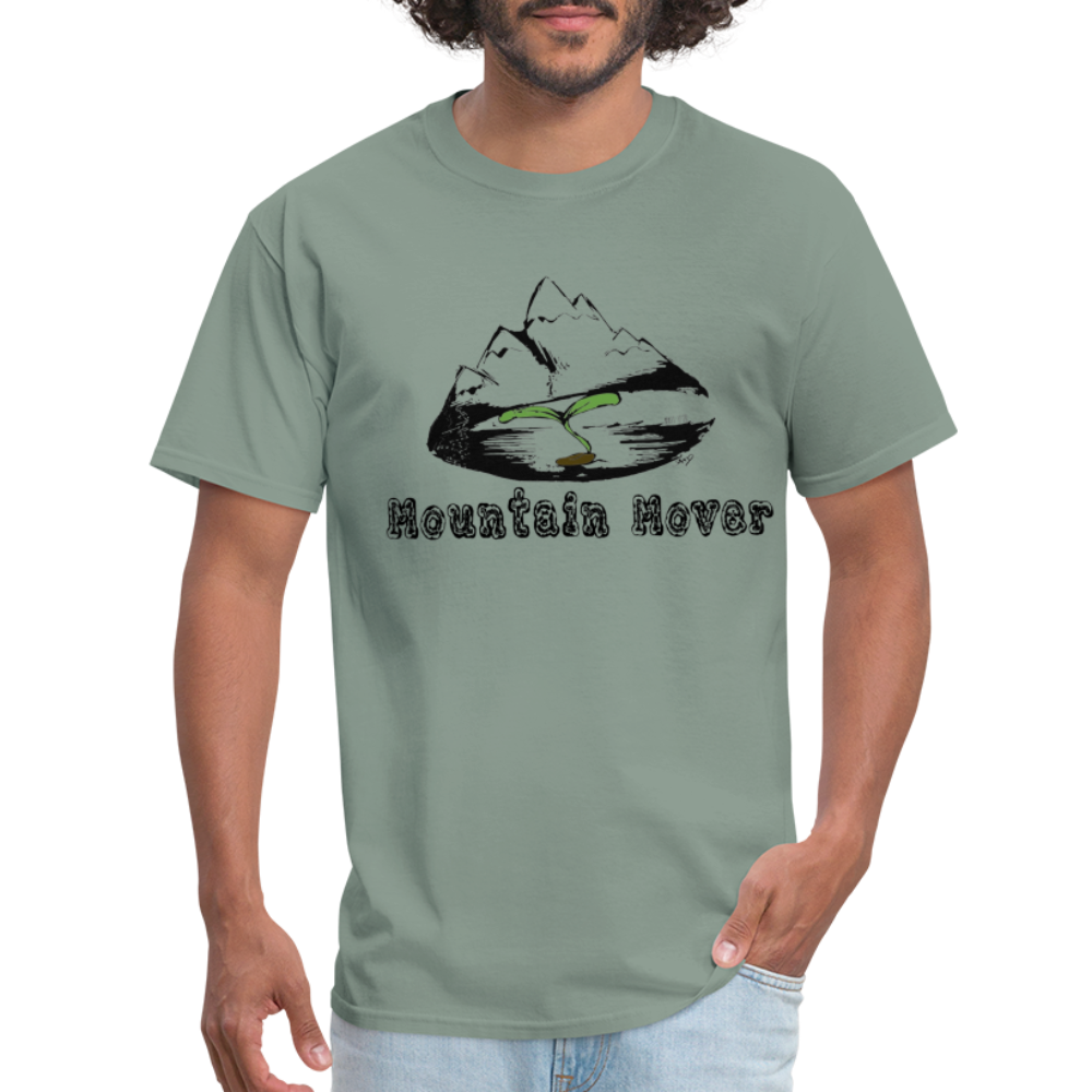 Mountain Mover Crew-Tee - sage