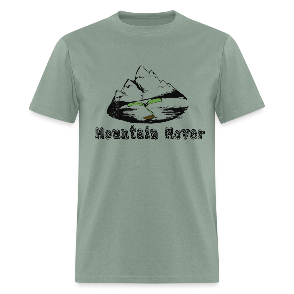 Mountain Mover Crew-Tee - sage