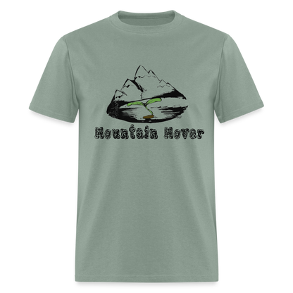 Mountain Mover Crew-Tee - sage